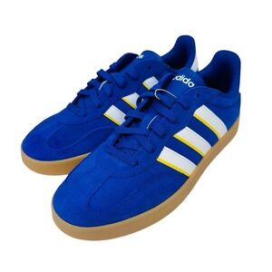 Adidas Men's Barreda Shoes Size 10M Simi Lucid Blue & White NIB Blue Suede